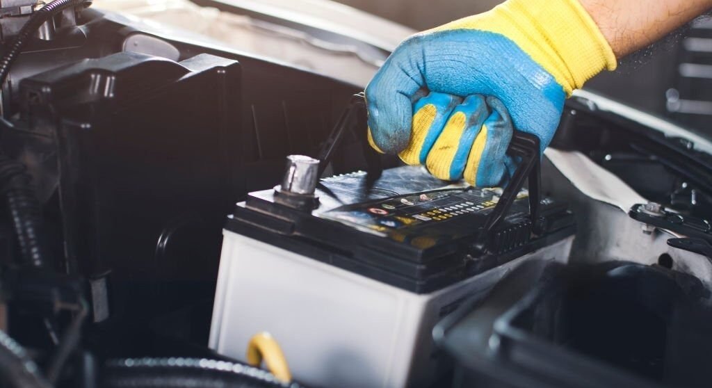 agm battery inside car