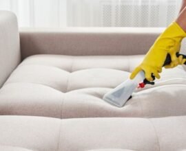 how to clean faux leather couch