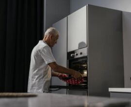 grey kitchen cabinets
