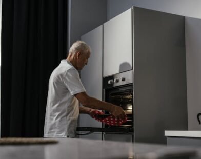 grey kitchen cabinets