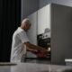 grey kitchen cabinets