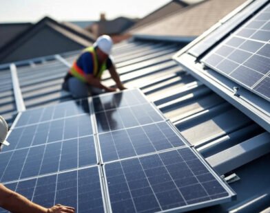 can you put solar panels on a metal roof
