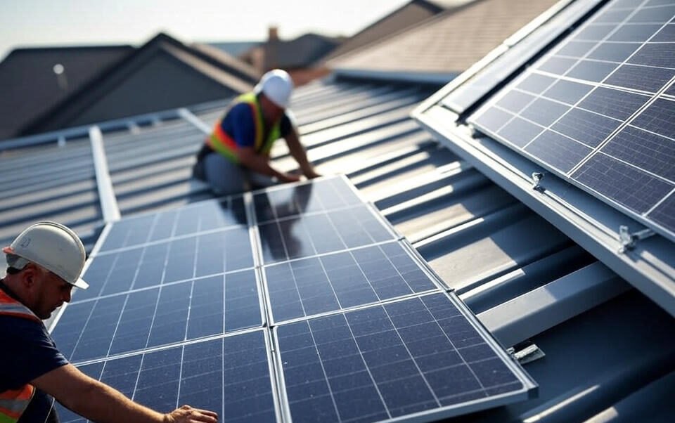 can you put solar panels on a metal roof