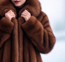 what is a mink coat made out of
