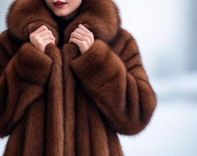 what is a mink coat made out of