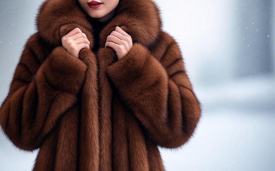 what is a mink coat made out of