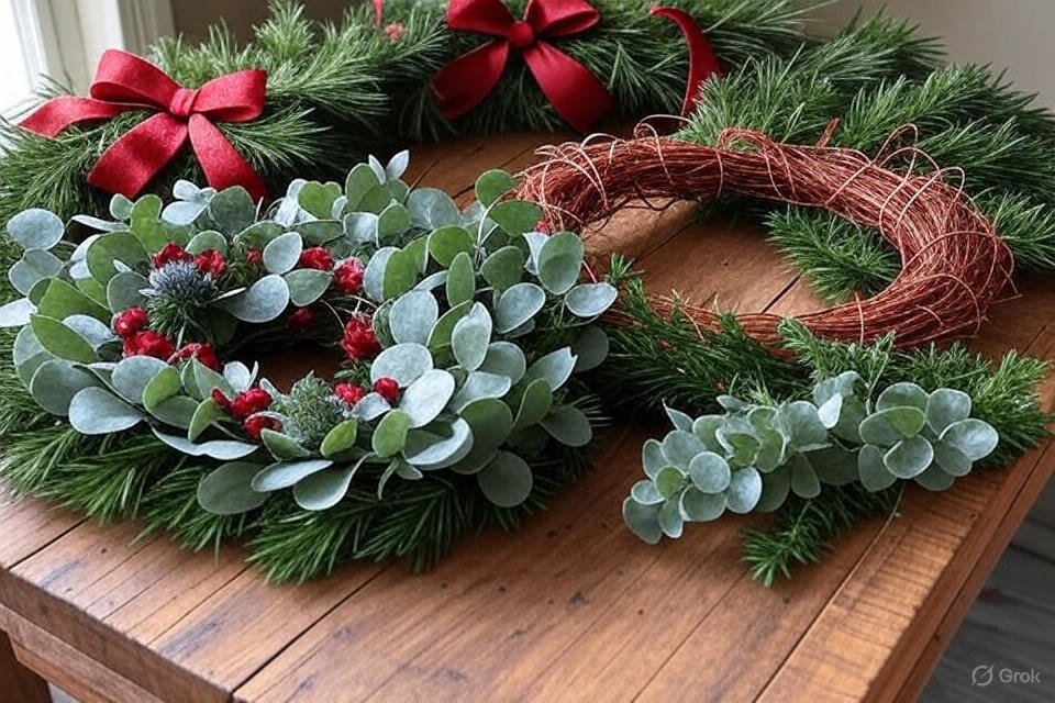 diy wreath materials